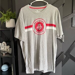 Colosseum Ohio State University Graphic T-Shirt Red & Gray Men’s Size XL